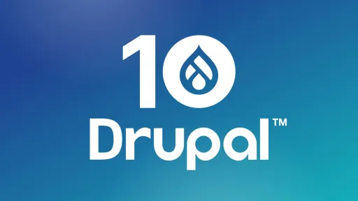 Logo de Drupal 10